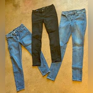 Lucky Brand Women’s Skinny Jeans (Bundle set of 3) Size 2/26